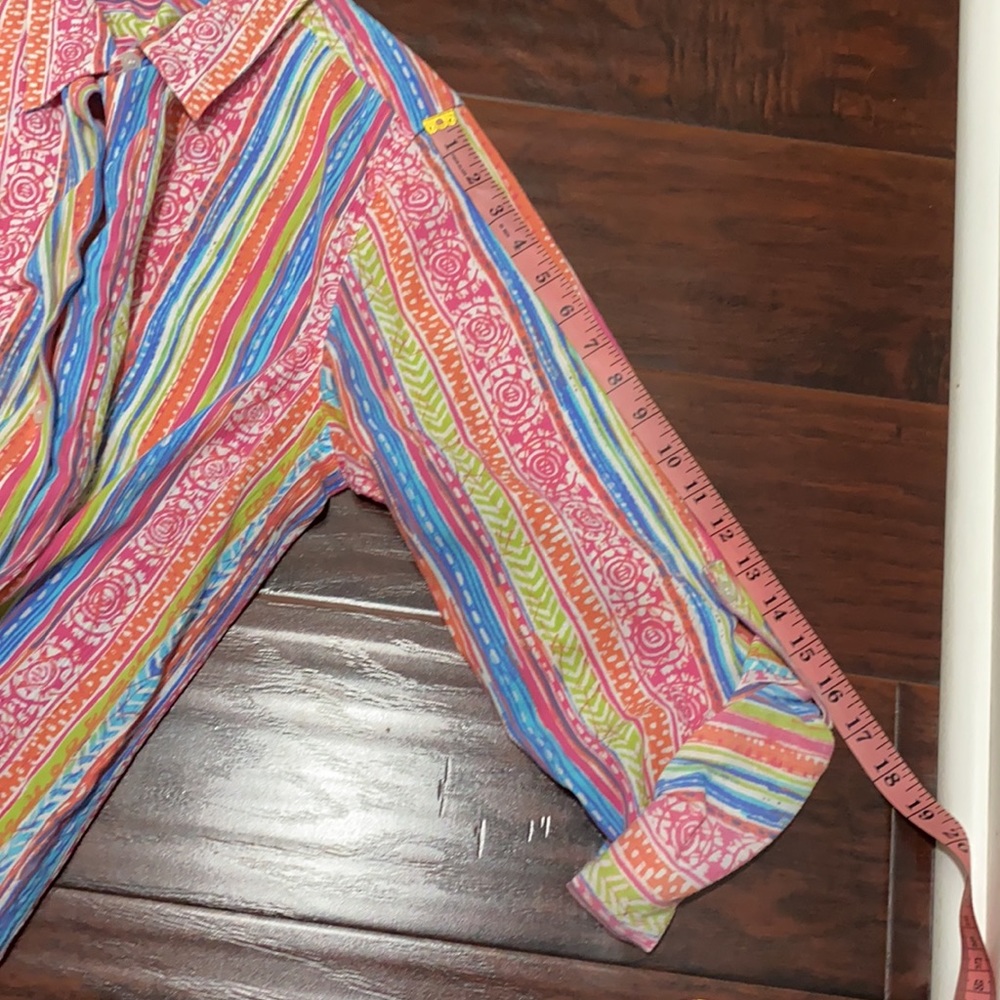 Multicolor Appleseed’s Button Down Blouse - image 8